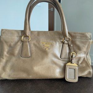 Prada Tan Leather Handbag